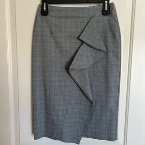 1. State brand women’s plaid pencil skirt
